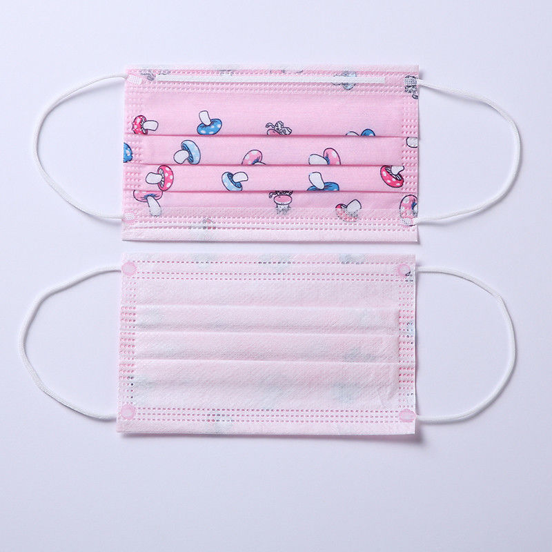 Jednorazowa dziecięca maska ​​Small Size Anti Dust Blue Ponk Biały kolor Opcjonalnie